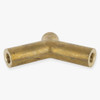 1/8ips - 120 Deg -Y- Cast Brass Armback - Unfinished Brass