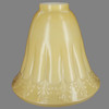 Buff Color Fleur-De-Lis Torchiere Shade with 3-1/2in. Neck