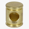 1/8ips Threaded - 9/16in Diameter 90 Degree Straight Armback - Unfinished Brass