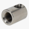 1/4ips X 1/8ips Threaded - 3/4in Diameter Straight 90 Degree Armback - Nickel Plated