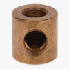 1/8ips Threaded - 3/4in Diameter 90 Degree Straight Armback - Unfinished Copper