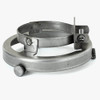 2-1/4in. Unfinished Steel Clamp On Socket Shade Holder for Metal Shell Sockets