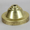 4in BRASS HOLDER DEEP NO GROMMET