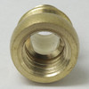 1/8ips Male X 7/16  Female European Threaded Unfinished Brass Nozzle