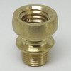 1/8ips Male X 7/16  Female European Threaded Unfinished Brass Nozzle