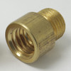 1/8ips Male X 3/8-16 UNC Female Unfinished Brass Straight Nozzle