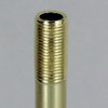 11in. Brass Plated Finish Pipe with 1/8ips. Thread