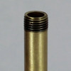 6in. Unfinished Brass Pipe with 1/8ips. Thread