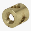 1/8ips Threaded - 3/4in x3/4in Y Armback - Unfinished Brass