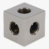 1/8ips Threaded - Square 6-Way Armback - Polished Nickel