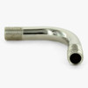 1/8ips Male Threaded 2in Long 90 Degree Bent Arm - Polished Nickel