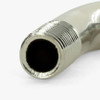 1/8ips Male Threaded 1-1/2in Long 90 Degree Bent Arm - Polished Nickel