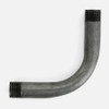 1/8ips Male Threaded 2in Long 90 Degree Bent Arm - Unfinished Steel