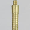 24in Flexible 1/8ips Goose Neck Pipe -  Brass Finish