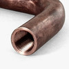 1/8ips Female Threaded 2in  Long 90 Degree Bent Arm - Copper