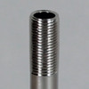 10in. Pipe with 1/8ips. Thread - Nickel Plated Finish