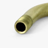 1/8ips Male Threaded 2-1/2in Long 90 Degree Bent Arm - Unfinished Brass