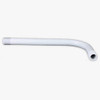 1/8ips Male Threaded 5in Long 90 Degree Bent Arm - White