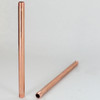 31in  X 1/8ips Threaded Unfinished Copper Pipe with 1/4in Long Threaded Ends.