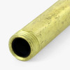 1/8ips Male Threaded 3-1/2in Long J Shape Unfinished Brass Bent Arm with 3/16 inch Long Threads