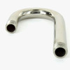 1/8ips Male Threaded 3in Long J Shape Polished Nickel Finish Bent Arm with 3/16 inch Long Threads