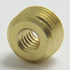 10/24 Female X 1/8ips. Male Thread Unfinished Brass Reducer without Shoulder