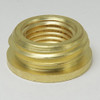 1/4ips. Female X 1/2ips. Male Thread Unfinished Brass Reducer with Shoulder