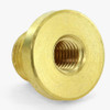 1/4-27 Female X 1/8ips. Male Thread Unfinished Brass Shade Rest