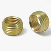 1/4ips Female  X 3/8ips Male Shoulderless Reducer Brass - Unfinished Brass