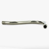 1/8ips Male Threaded 5in Long Pin-up Bent Arm - Polished Nickel