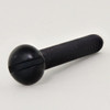8/32 Thread - 1-1/2in. Long - Slotted Round Head Steel Screw - Black Finish