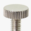 8/32 Thread Nickel Plated Finish 1/2in. Long  Knurled Thumb Screw