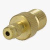 Unfinished Brass 1/8ips Male Threaded Suspension Gripper with and Cable Locking Nut