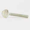 1in Long X 8/32 Type P Thumb Screw - Zinc Plated Steel