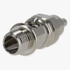 1/8ips Threaded Suspension System Wire Exit Hickey for use with 1-1.5mm Steel Cable - Polished Nickel