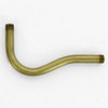 1/8ips Male Threaded 4in Long Pin-Up Bent Arm - Unfinished Brass
