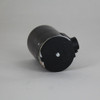 Black Glazed E-26 Porcelain Keyless Socket with 1/8ips. Side Outlet Bushing