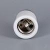 Leviton - E-26 Base Porcelain Keyless Socket with Shoulder, Screw Terminals and 1/8ips. Cap