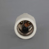 E-17 Base Porcelain Socket with 1/8ips. Hickey and Screw Terminal Wire Connections