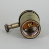 Antique Brass Finish Full Range Dimmer Socket with 1/8ips. Cap