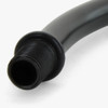 1/8ips Male Threaded Up Arm with 1/2in long male thread on both ends - Black Finish