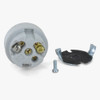 Leviton - E-26 Base Porcelain Keyless Socket 1-Circuit One Piece with REM STRAP