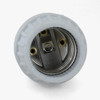 Leviton - E-26 Base Porcelain Keyless Socket 1-Circuit One Piece with REM STRAP
