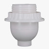 White Phenolic E-26 Keyless Socket and Threaded Shell with Shade Ring with 1/8ips. Bottom