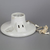 Leviton - E-26 Outlet Box Pull Chain 2-Piece Lamp Holder