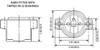 Leviton - E-26 Porcelain Socket with Bushings Tapped for (2) 8/32 Screws