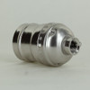 Keyless Nickel Plated E-26 Base Lamp Socket with 1/8ips Cap and Set Screw