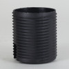 E-27 Black Fully Threaded Skirt Thermoplastic Lamp Socket Skirt.  Push Terminal Wire Connection