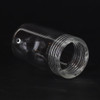 Clear Glass G-9 Lamp Socket Lenses Cover for use with Threaded Skirt G-9 Type Lamp Holders