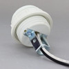 GU24 CFL Lamp Threaded Body and Ring Socket with 1/8ips. Female Hickey and 60in. Wire